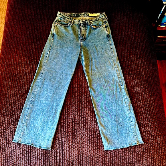 rag & bone Wide leg, Size 26, Softest Denim Ever, Worn Twice! - Picture 1 of 7